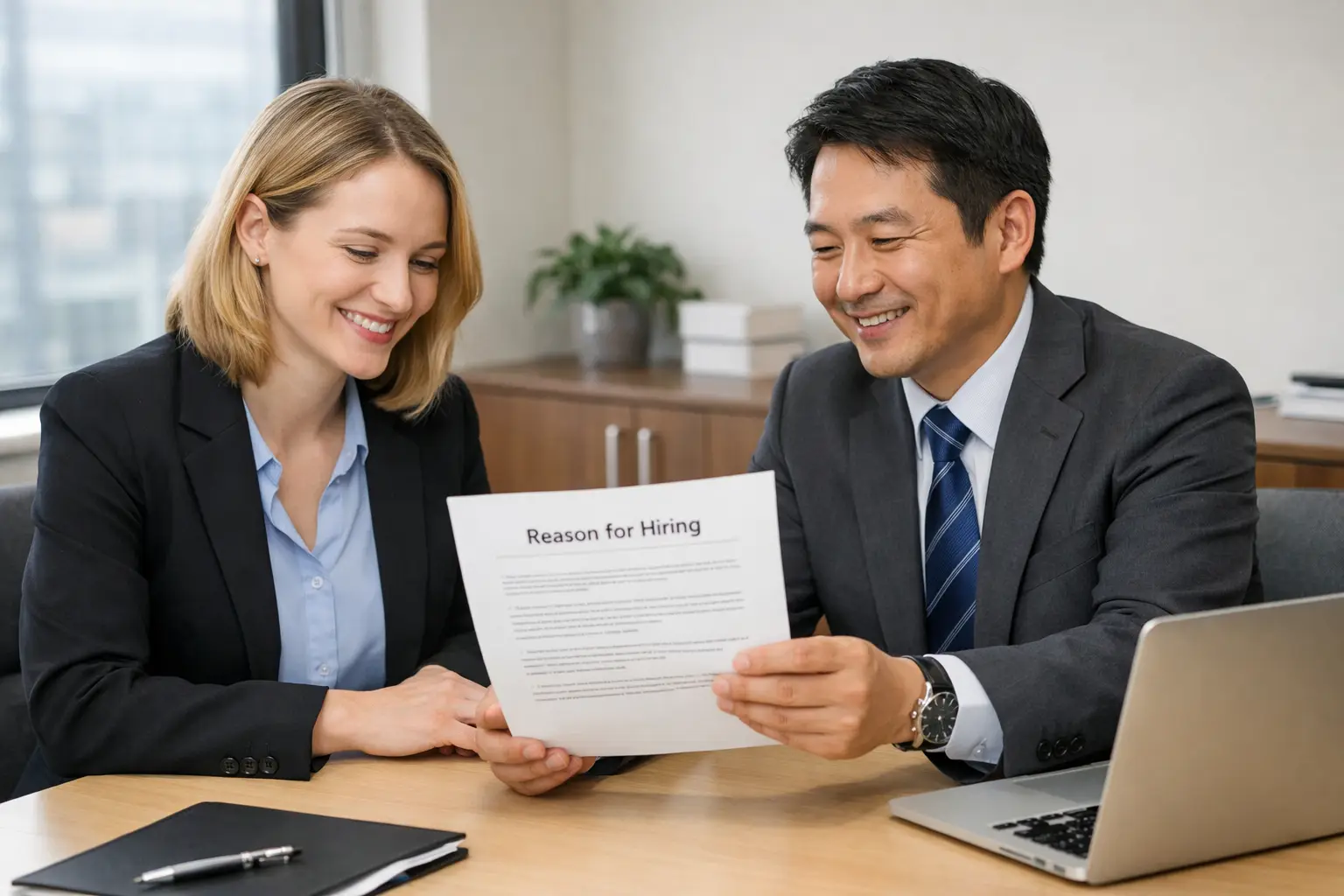 Illustrative consultation image representing a successful work visa case